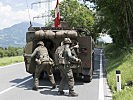 Die Mannschaft sitzt ab zur Sicherung. (Bild öffnet sich in einem neuen Fenster)