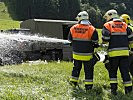Einsatz von Löschmitteln. (Bild öffnet sich in einem neuen Fenster)