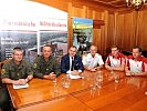 Pressekonferenz zu den Wettkämpfen nächste Woche. (Bild öffnet sich in einem neuen Fenster)