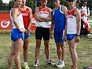 Das russische Team in Aufstellung. (Bild öffnet sich in einem neuen Fenster)