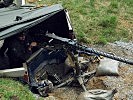 Ein überschweres Maschinengewehr in Stellung... (Bild öffnet sich in einem neuen Fenster)