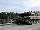 Kampfpanzer "Leopard" 2A6. (Bild öffnet sich in einem neuen Fenster)