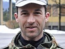 Hauptmann Johannes Schmid aus Deutschland freut sich auf den Wettkampf.