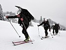 Das winterliche Wetter begleitet die "Edelweiss Raid". (Bild öffnet sich in einem neuen Fenster)