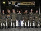 Dritter wurde das Team des deutschen Gebirgsjägerbataillon 233. (Bild öffnet sich in einem neuen Fenster)