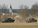 An der Übung nehmen auch Schützenpanzer "Ulan" teil. (Bild öffnet sich in einem neuen Fenster)