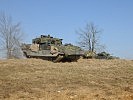 Panzergrenadiere greifen an. (Bild öffnet sich in einem neuen Fenster)