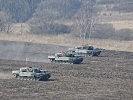 Kampfpanzer "Leopard" 2A4 greifen an. (Bild öffnet sich in einem neuen Fenster)