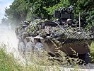 Schutz für Soldaten bietet der "Pandur".