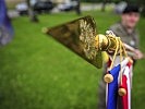 Die Insignie der "Vierten" - ebenfalls im Gefecht. (Bild öffnet sich in einem neuen Fenster)