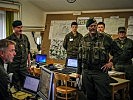 Der Gefechtsstand ist das Herzstück der Kampfgruppe. (Bild öffnet sich in einem neuen Fenster)