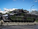 Schützenpanzer Ulan nach Dekontamination. (Bild öffnet sich in einem neuen Fenster)