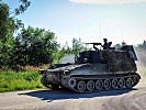Der Rechenstellenpanzer M109 .... (Bild öffnet sich in einem neuen Fenster)