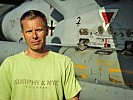 3.700 Flugstunden hat Pilot Markus Göhler auf dem Tornado absolviert.
