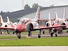 Die "spanischen Adler" sind bei der AIRPOWER16 gelandet. (Bild öffnet sich in einem neuen Fenster)