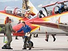 Welcome in Zeltweg-Patrulla Aguila. (Bild öffnet sich in einem neuen Fenster)