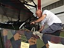 Mikael Carlson kennt seine Fokker D VII in- und auswendig. (Bild öffnet sich in einem neuen Fenster)