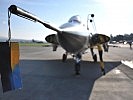 Weltweit gibt es nur mehr zwei flugtaugliche "Draken". (Bild öffnet sich in einem neuen Fenster)