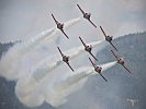 Die "Patrulla Aguila" begeisterte die Flug-Fans. (Bild öffnet sich in einem neuen Fenster)