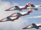 Die spanischen Piloten zeigen ihr Können. (Bild öffnet sich in einem neuen Fenster)