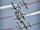 Die größte Kunstflugstaffel der Welt bei der AIRPOWER. (Bild öffnet sich in einem neuen Fenster)
