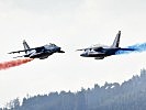Atemberaubende fliegerische Darbietungen. (Bild öffnet sich in einem neuen Fenster)