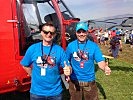 Mitarbeiter der Firma Heli Austria aus St. Johann im Pongau. (Bild öffnet sich in einem neuen Fenster)