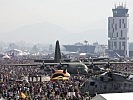 ...am Areal der Flugshow. (Bild öffnet sich in einem neuen Fenster)