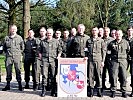 Das österreichische Vorkommando ist im Übungsraum eingetroffen. (Bild öffnet sich in einem neuen Fenster)