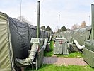 Der Übungsraum Garlstedt bietet Unterkunft für 1.200 Soldaten. (Bild öffnet sich in einem neuen Fenster)