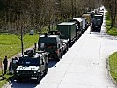 Im Lager werden die Fahrzeuge auf die Abstellflächen aufgeteilt. (Bild öffnet sich in einem neuen Fenster)