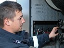 Sicherheit im Camp wird groß geschrieben: Die Campfeuerwehr. (Bild öffnet sich in einem neuen Fenster)