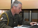 Der "Übungsspieß" des CSSB bei der Arbeit... (Bild öffnet sich in einem neuen Fenster)