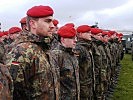 Die deutschen Soldaten der Nachschubtransportkompanie. (Bild öffnet sich in einem neuen Fenster)