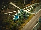 NH90 kurz vor der Anlandung der Spezialeinsatzkräfte. (Bild öffnet sich in einem neuen Fenster)