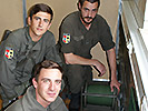 Soldaten des Führungsunterstützungs- bataillons 1 aus Villach. (Bild öffnet sich in einem neuen Fenster)