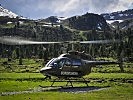 Ein Verbindungshubschrauber vom Typ Bell OH-58 "Kiowa". (Bild öffnet sich in einem neuen Fenster)