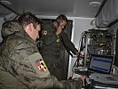 ...des Führungsunterstützungs- bataillons 1 aus Villach. (Bild öffnet sich in einem neuen Fenster)