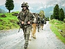 Die Haflinger-Pferde des Tragtierzentrums vom Stabsbataillon 6. (Bild öffnet sich in einem neuen Fenster)