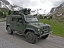 Die gepanzerten Mannschafts- Transportfahrzeuge "Husar". (Bild öffnet sich in einem neuen Fenster)