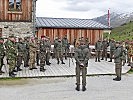 Militärbeobachter aus acht Nationen besuchten das Ausbildungsvorhaben. (Bild öffnet sich in einem neuen Fenster)