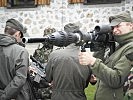 Ein Blick durch die Visiereinrichtung der Schweizer Panzerfaust 3. (Bild öffnet sich in einem neuen Fenster)