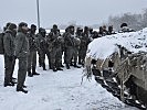 Zusammenarbeit Infanterie mit Panzern: Informationen zum Übungsablauf. (Bild öffnet sich in einem neuen Fenster)