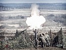 Feuerunterstützung durch den schweren Granatwerfer. (Bild öffnet sich in einem neuen Fenster)