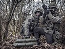 Panzerabwehrrohr-Trupp. (Bild öffnet sich in einem neuen Fenster)