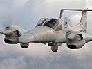 Das Aufklärungs- und Überwachungsflugzeug Guardian. (Bild öffnet sich in einem neuen Fenster)