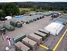 Camp Pötzles von oben. (Bild öffnet sich in einem neuen Fenster)