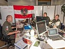 Die Schaltzentrale für die gesamte Verbindung während der Übung. (Bild öffnet sich in einem neuen Fenster)
