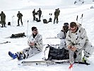 Die Aufgabe lautet: "Orientieren im Hochgebirge". (Bild öffnet sich in einem neuen Fenster)