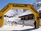 Zieleinlauf im Hochlager des Truppenübungsplatzes Lizum//Walchen. (Bild öffnet sich in einem neuen Fenster)